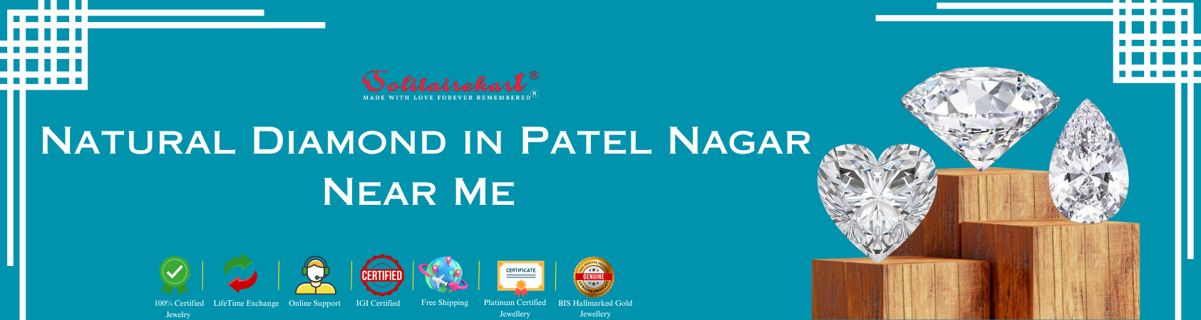 Explore the Timeless Beauty of Natural Diamond in Patel Nagar Near Me